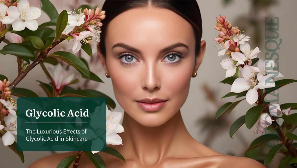The Luxurious Effects of Glycolic Acid in Skincare - Aromanesque