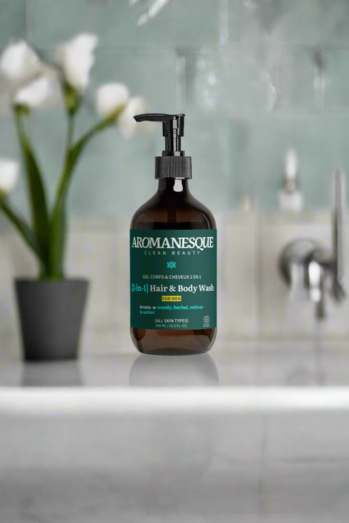 Gel douche et cheveux premium [2 en 1] pour hommes