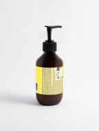 Premium Körperserum, holziger Bernstein und Leder 