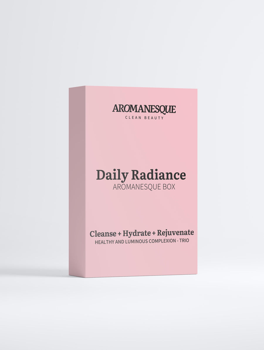 Conjunto de Cuidados de Pele Daily Radiance - Caixa Aromanesque