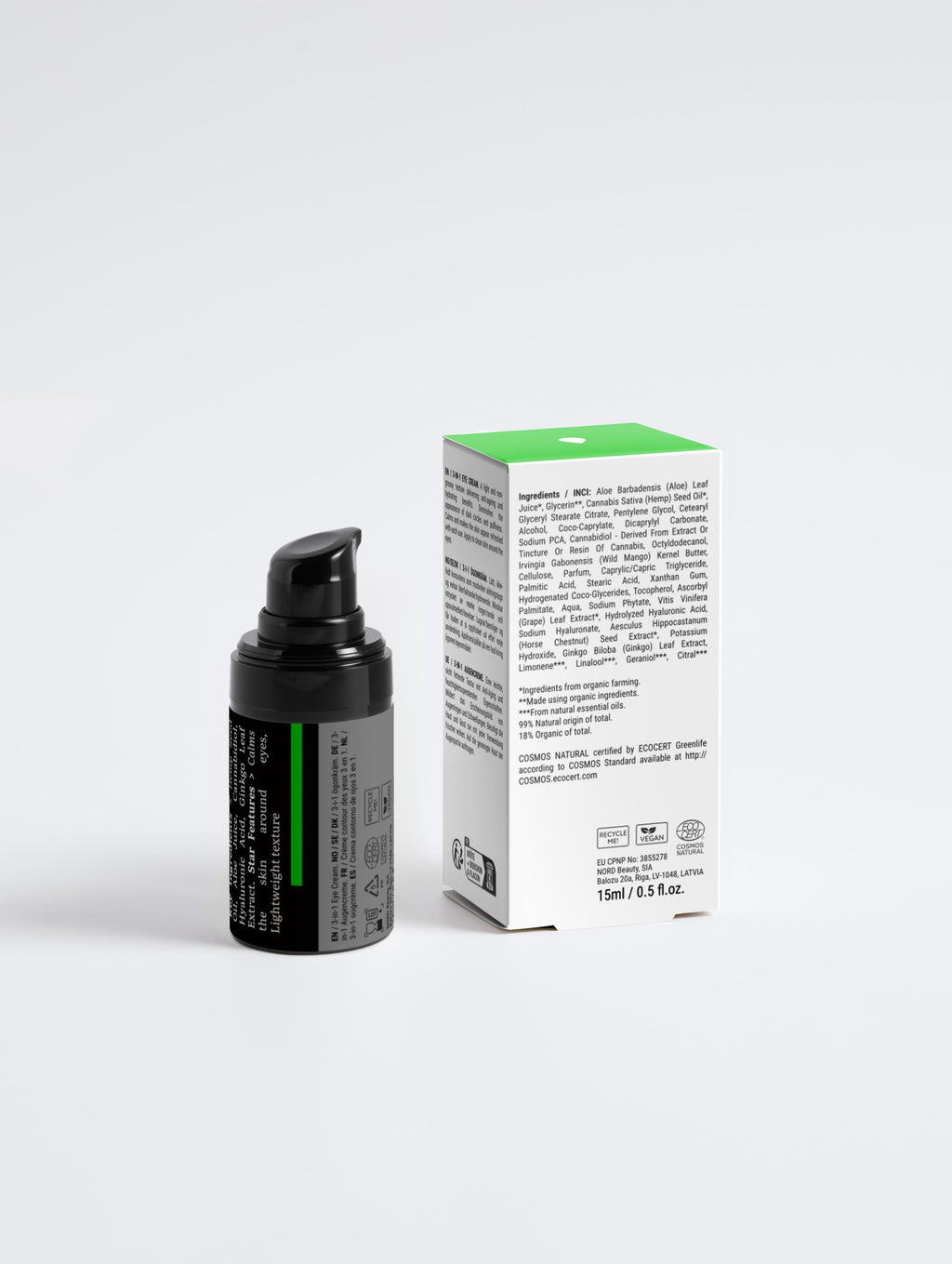 Crema contorno occhi [3-in-1] per uomo Aromanesque