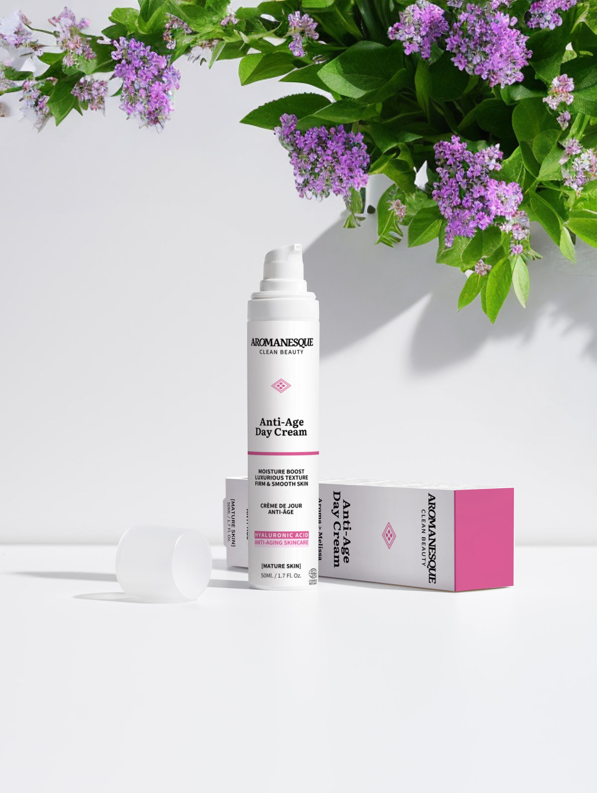 Aromanesque Anti-Age Day Cream | Moisturizer with Hyaluronic Acid