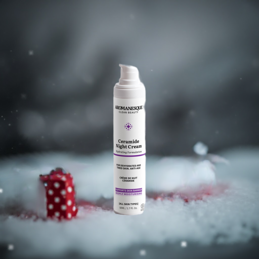 Aromanesque Ceramide Nachtcreme – Feuchtigkeitsspendende Formel 