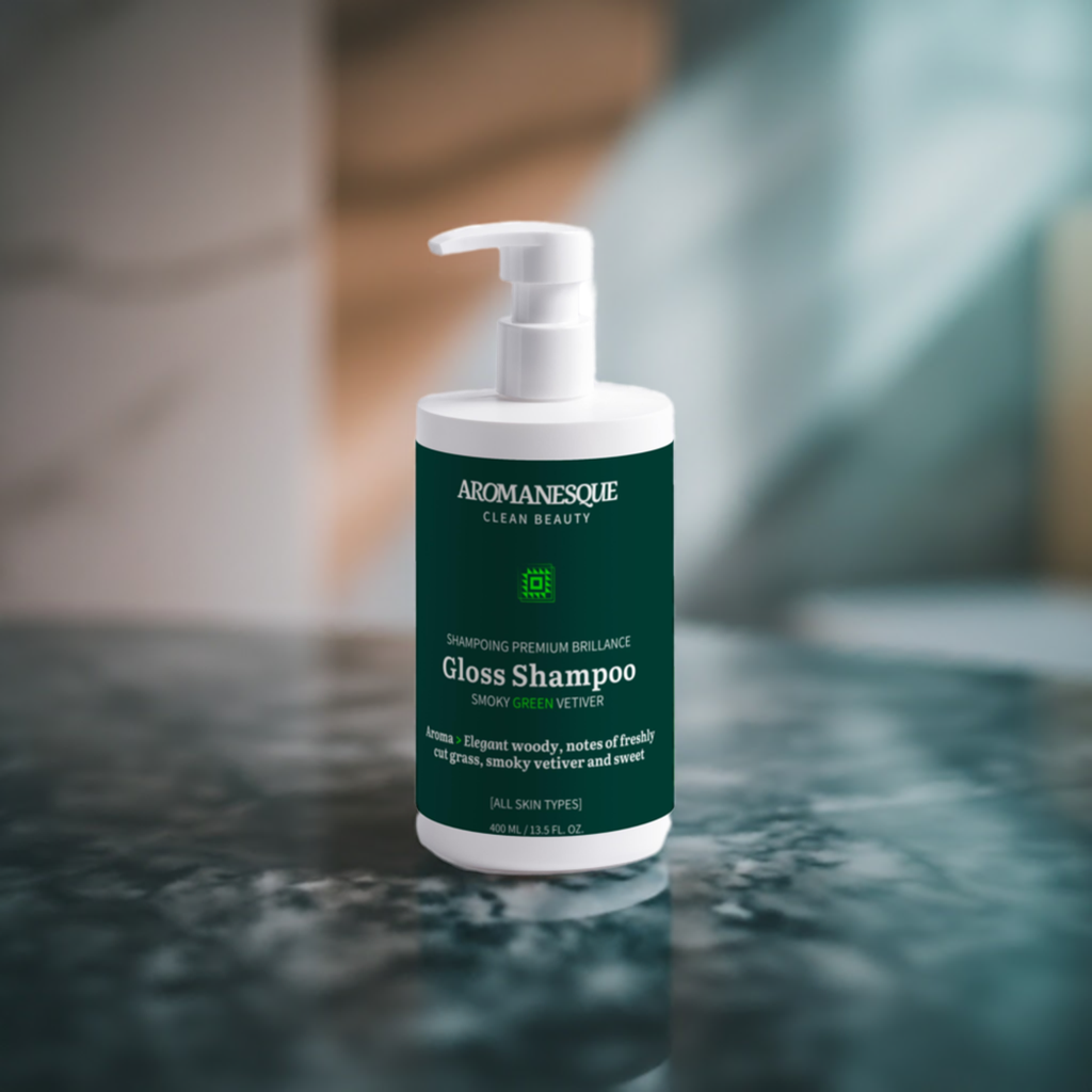 Shampoo Illuminante Aromanesque, Vetiver Verde Fumoso
