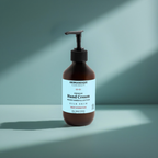 Premium Handcreme, Holziger Bernstein &amp; Leder 