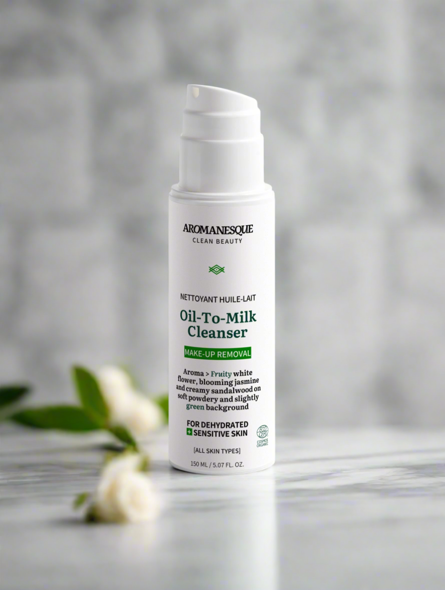Aromanesque Oil-To-Milk Cleanser | Sensitive Skin | 150Ml