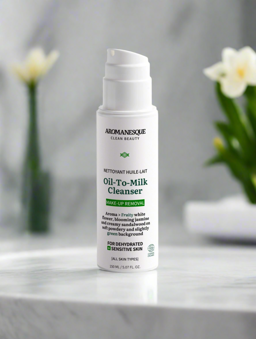 Aromanesque Oil-To-Milk Cleanser | Sensitive Skin | 150Ml