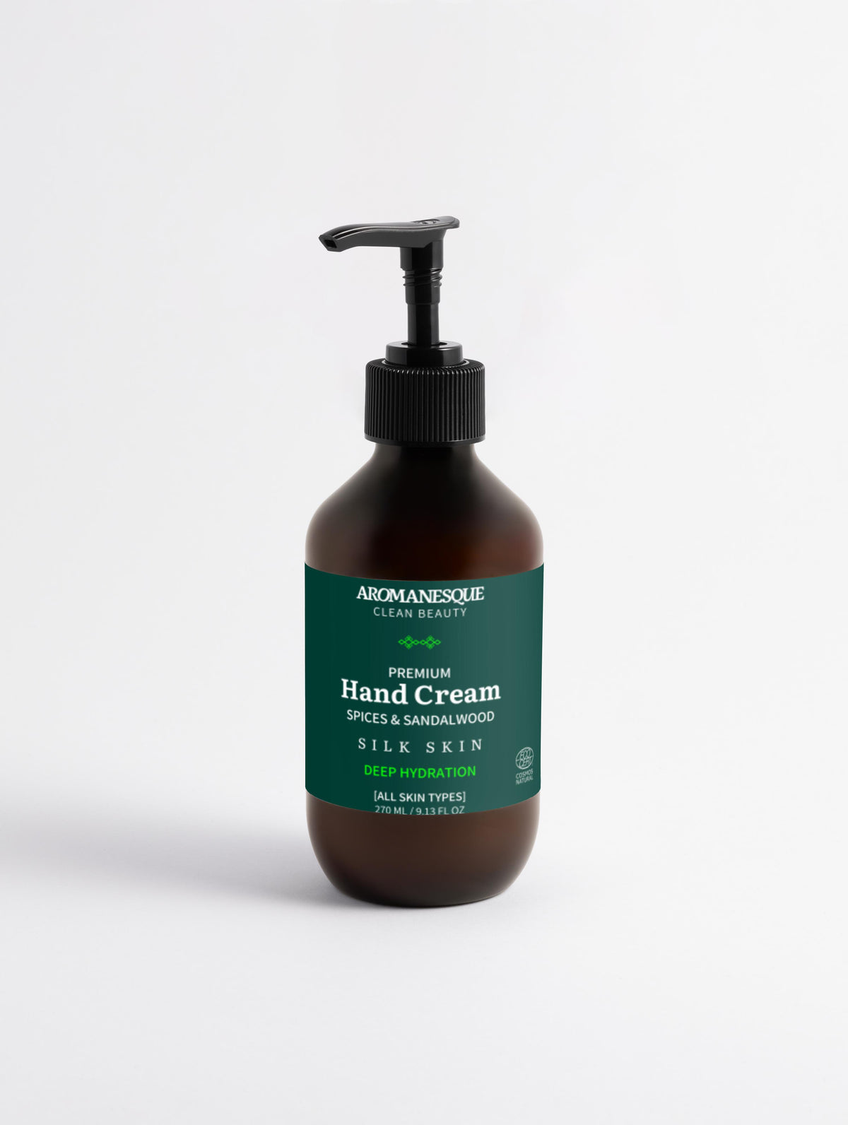 Premium Handcreme, Gewürze & Sandelholz  
